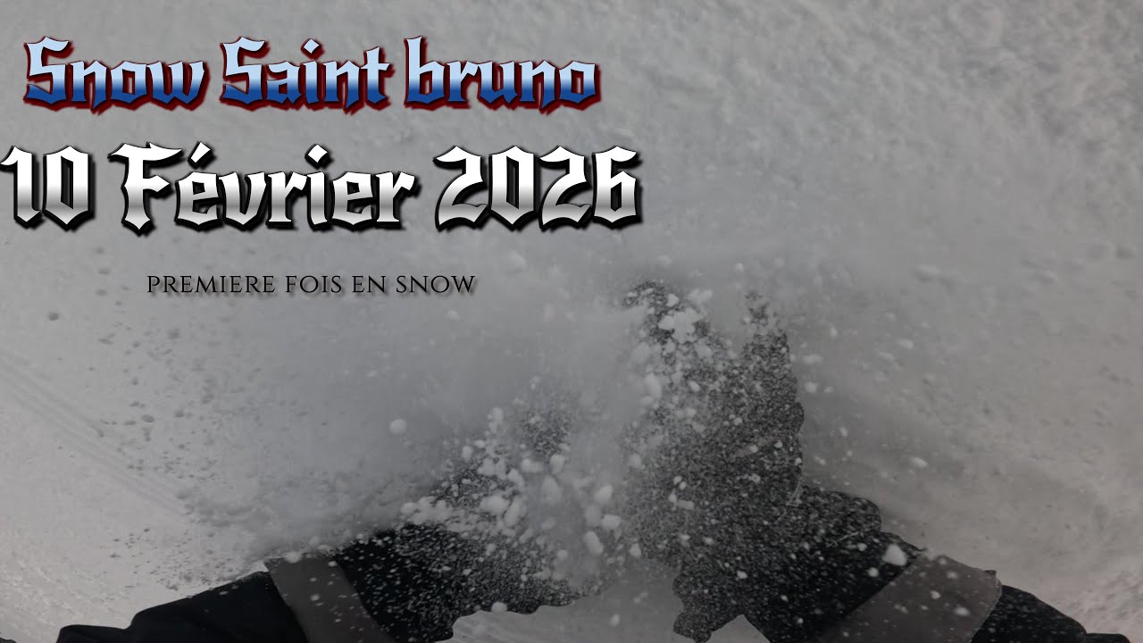Ski Saint Bruno snow