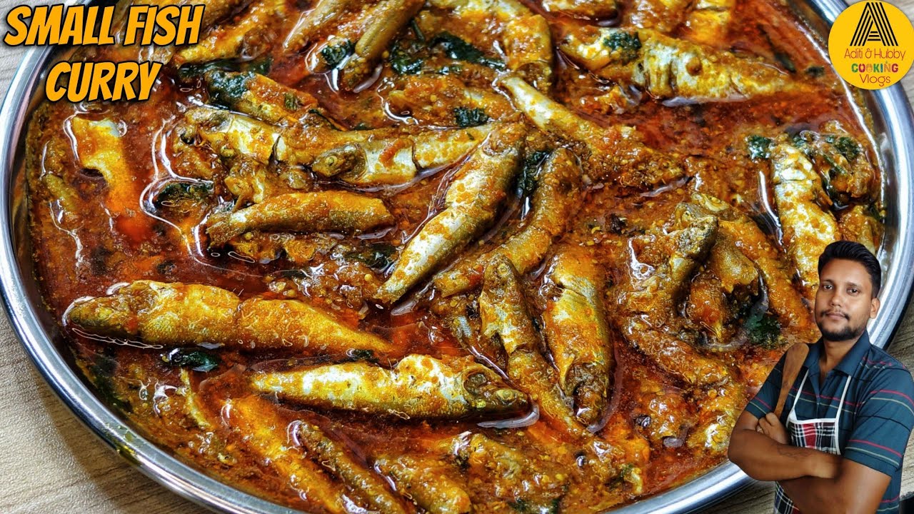 Masaledar Village Style Small Fish Curry Recipe | Choti Machli Curry Recipe | Small Fish Recipe