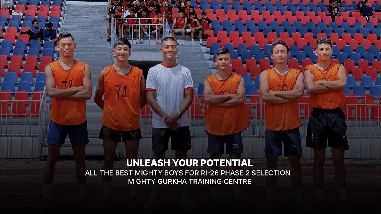 Mighty Gurkha at Inter Training Centre Physical Test Competition|Strength|Discipline|Motivation