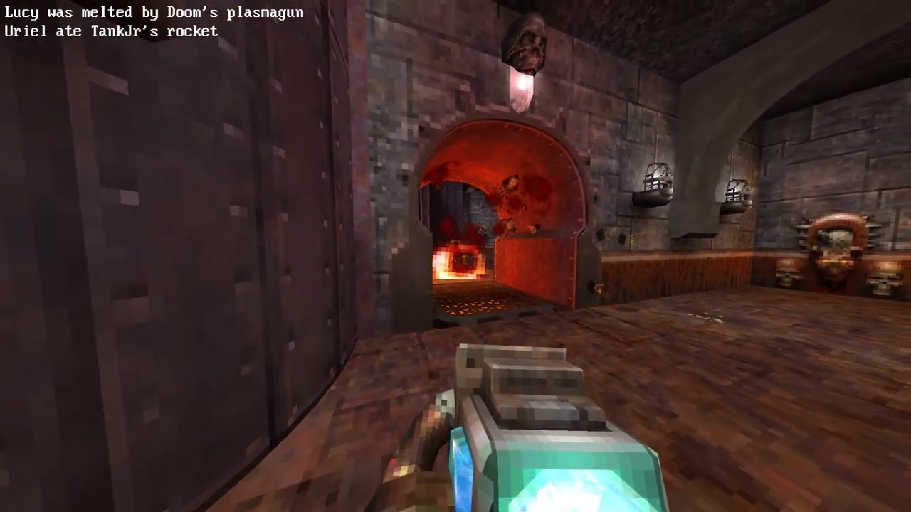 Quake 3 ASMR AI Bots map Q3DM6.