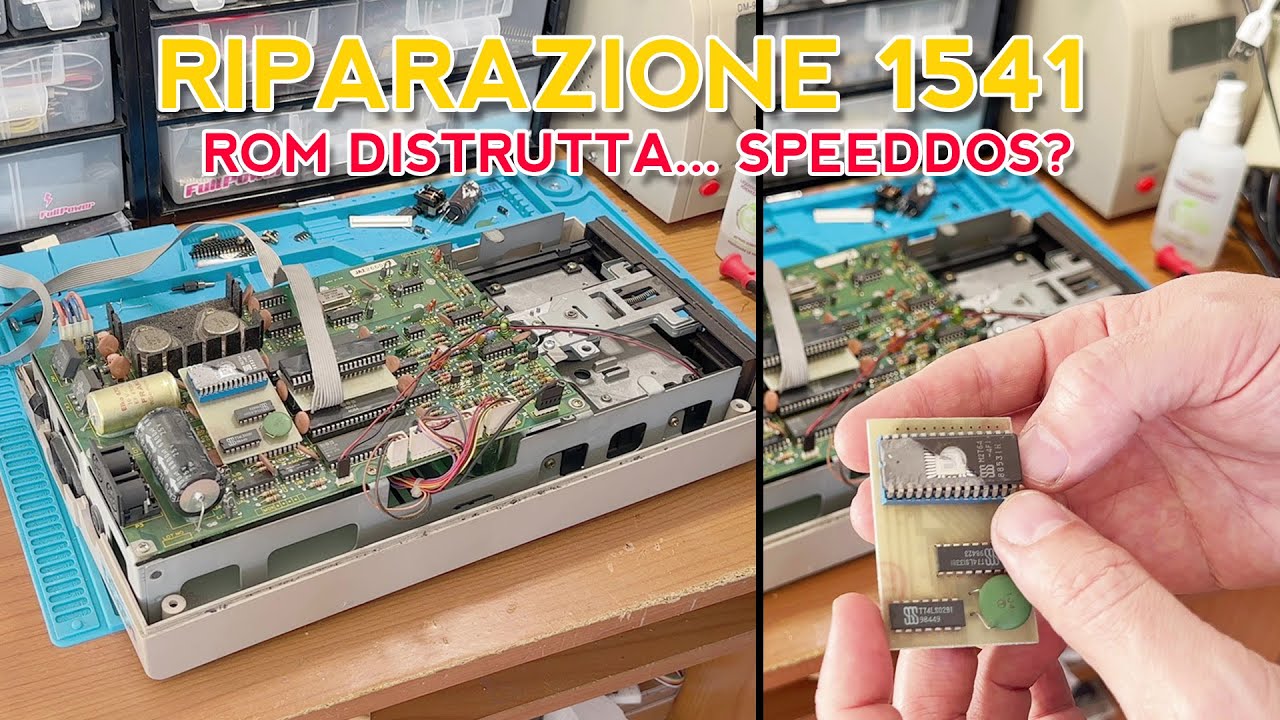 RV133: Riparo un vecchio 1541 per un progetto molto più grande!!