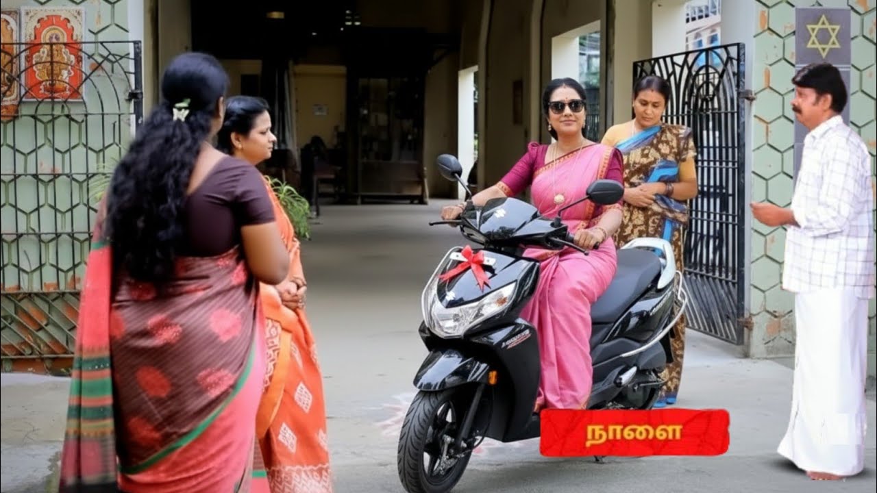முதல் சம்பளத்தில் புது வண்டி வாங்கி கெத்து காட்டிய தங்கமயில் | Paandian Store Upcoming Promo Review 