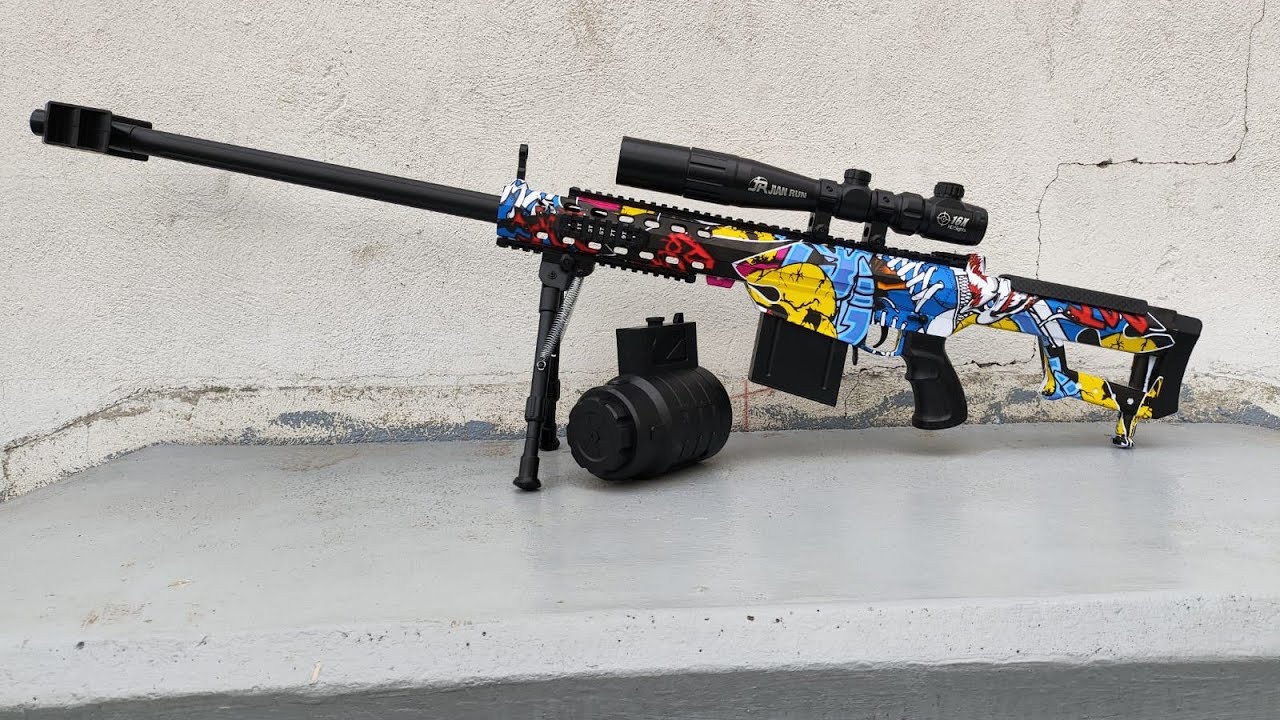 Barret m82a1de hidrogel - gel blaster