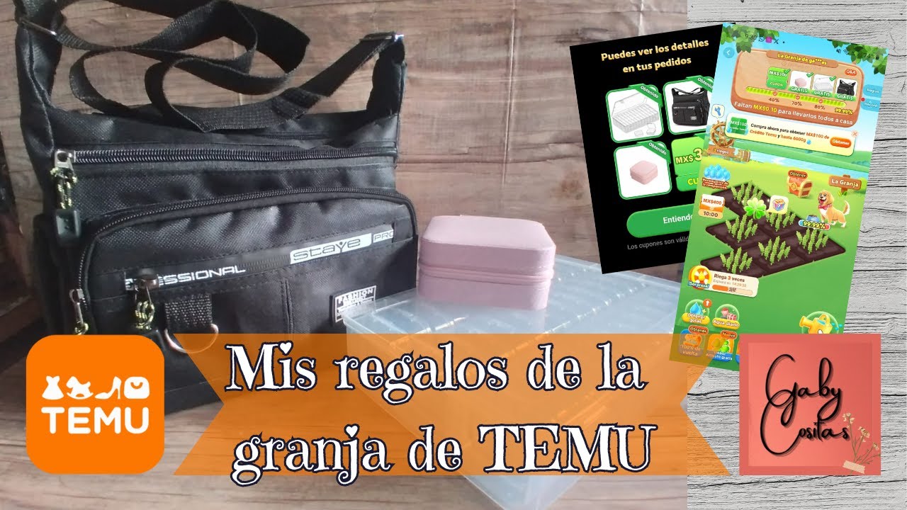 #Temu Regalos de la granja de Temu.  ***Gaby Cositas***