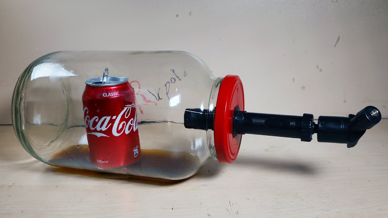 AWESOME Idea WOW! How to make Vacuum Chamber and Pump Easily