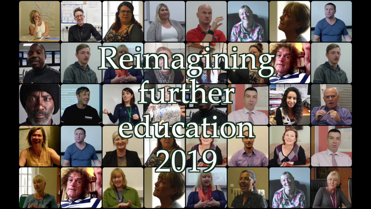 Reimagining further education 2019 audio collage