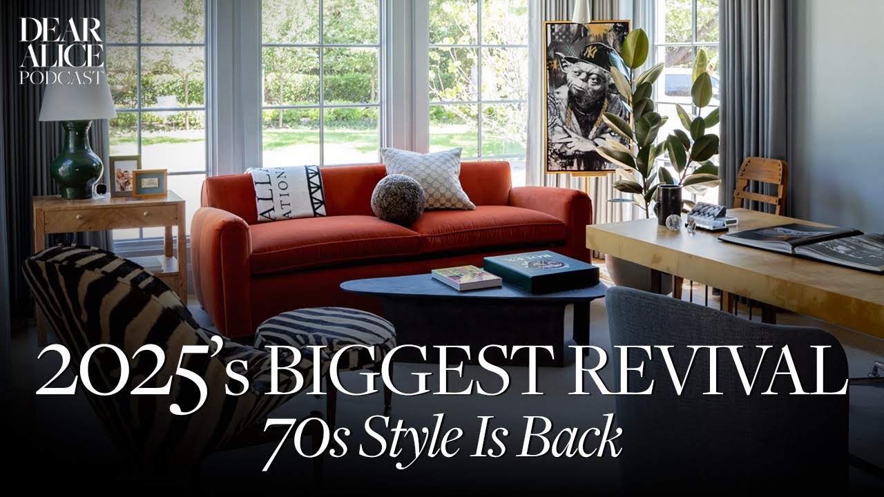 2025's Biggest Interior Design Revival: 70s Style Is Back