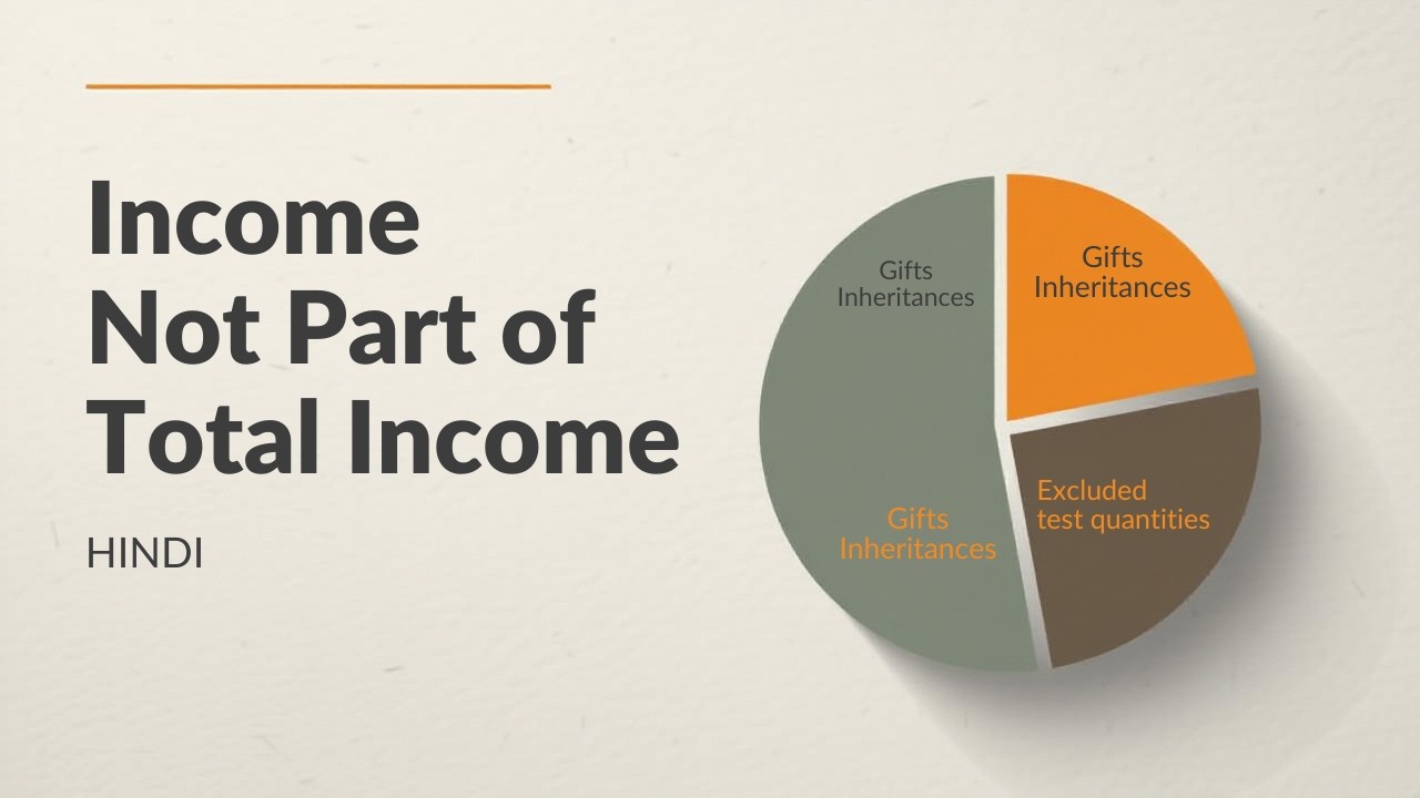 INCOMES NOT PART OF TOTAL INCOME-HINDI