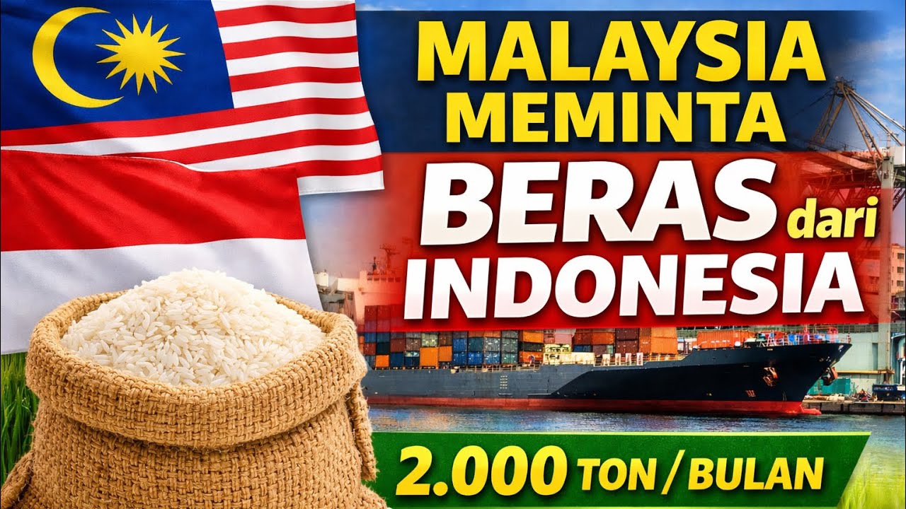 #112: Malaysia Minta Beras 2000 Ton per Bulan dari Indonesia. Ini Faktanya!