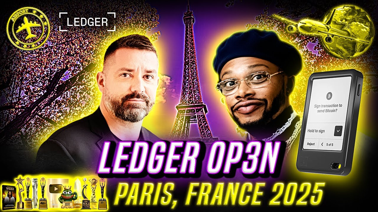 🇫🇷 [4K] PARIS, FRANCE - 2025: LEDGER OP3N | GEN 5 NANO BRAND NEW RELEASE | CEO KEYNOTES | FULL VLOG