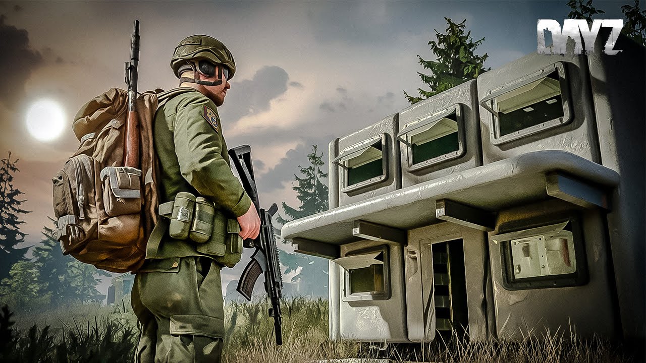 O BUNKER DO MAPA LIVONIA  SERVER OFICIAL  #dayz ( vídeo deu erro no final)