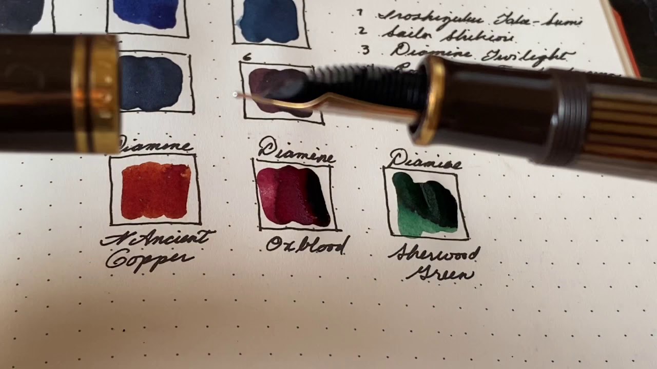 Ink Exploration: Indecision (feat. many inks...)