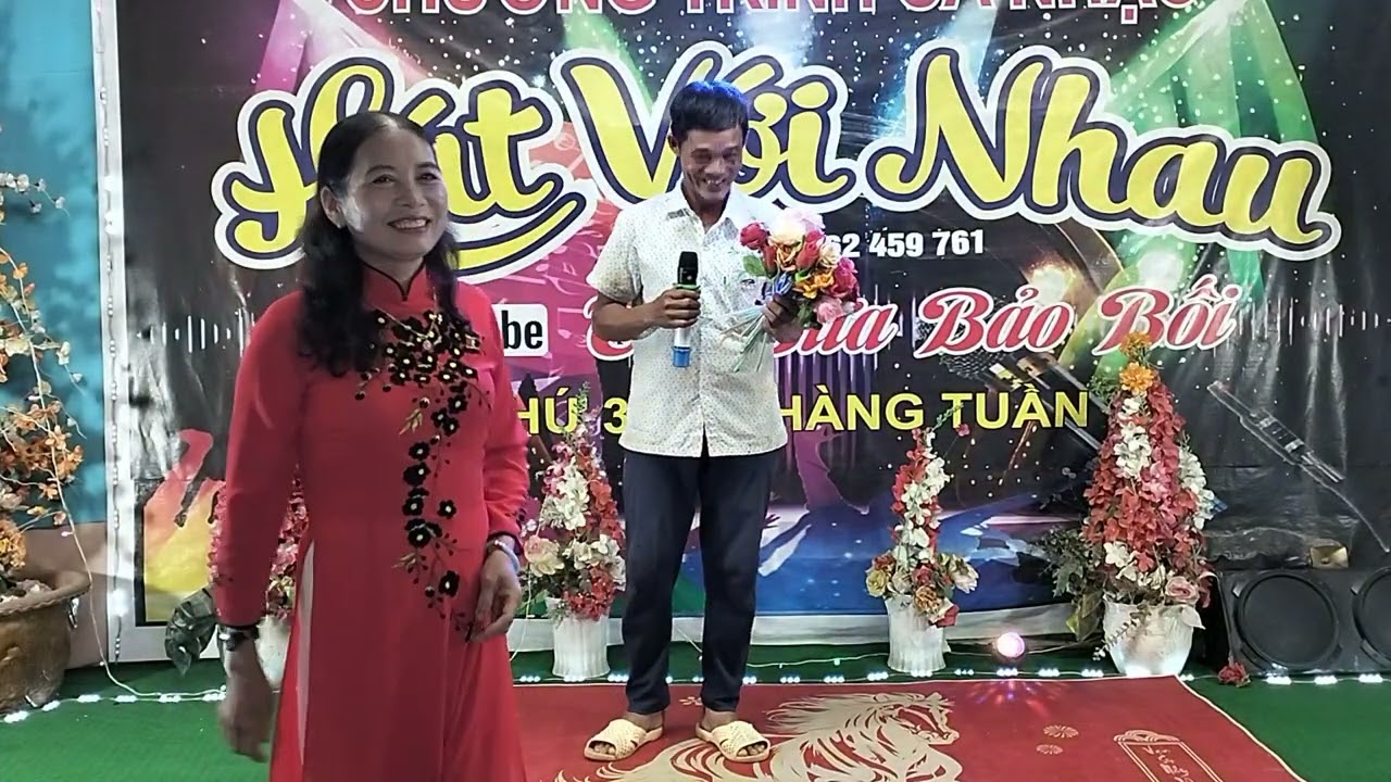 Câu chuyện đầu năm st Hoài An trình bày anh Mỹ hát với nhau tại Trà sữa bảo bối phạm kiệt 