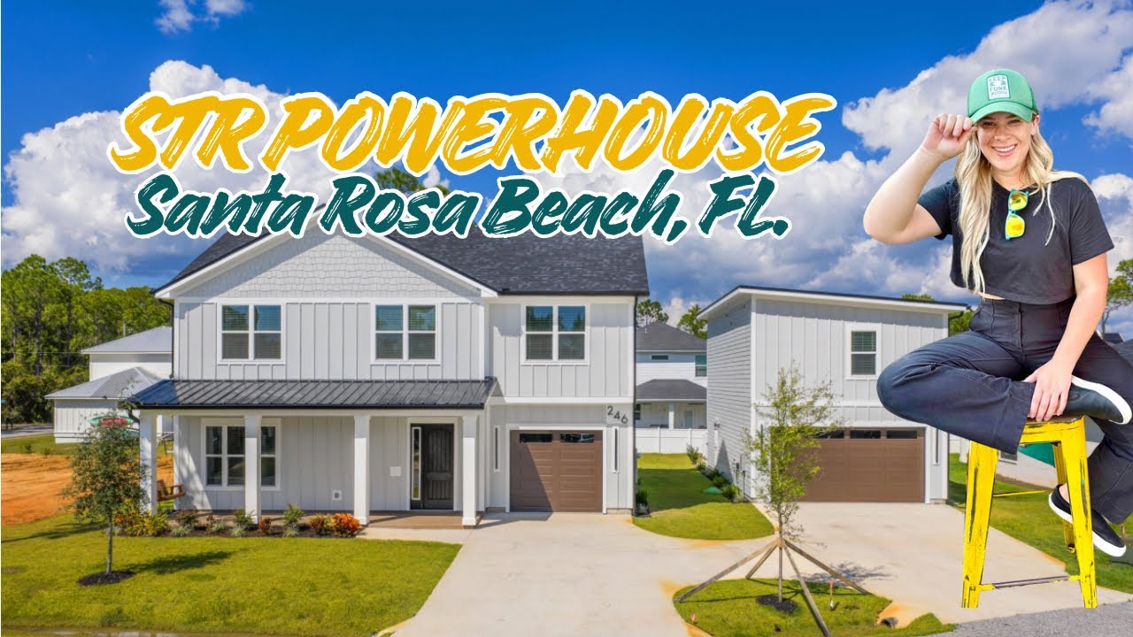 Is This the Best STR Investment in Santa Rosa Beach? | 5BR + Carriage House