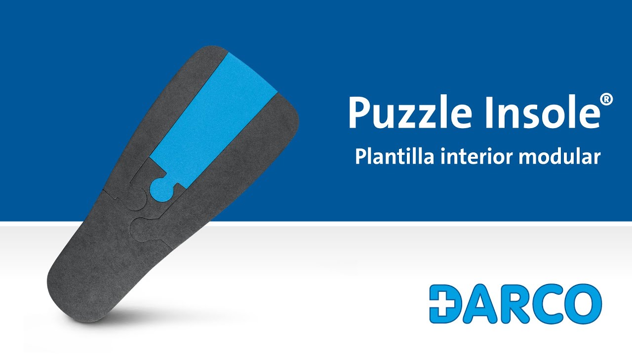 Puzzle Insole® Plantilla interior modular