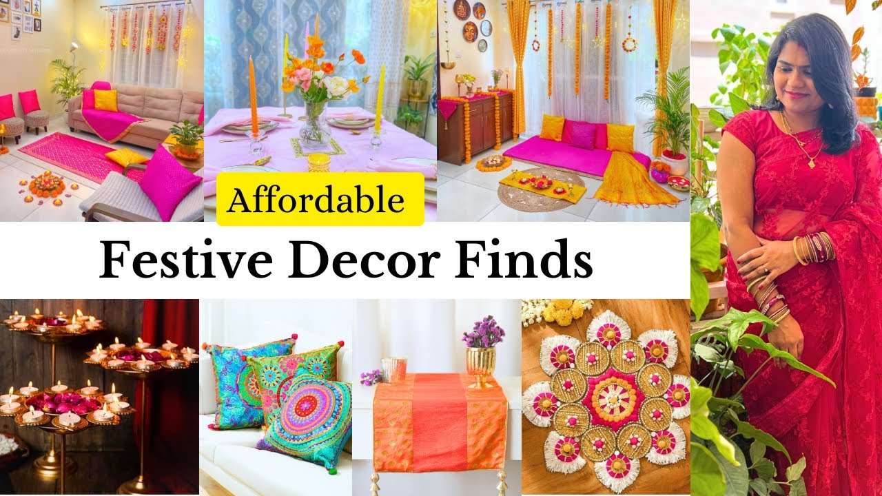 Meesho Finds| Create A Warm & Welcoming Home |Festive Decor |Affordable Diwali Decor ideas
