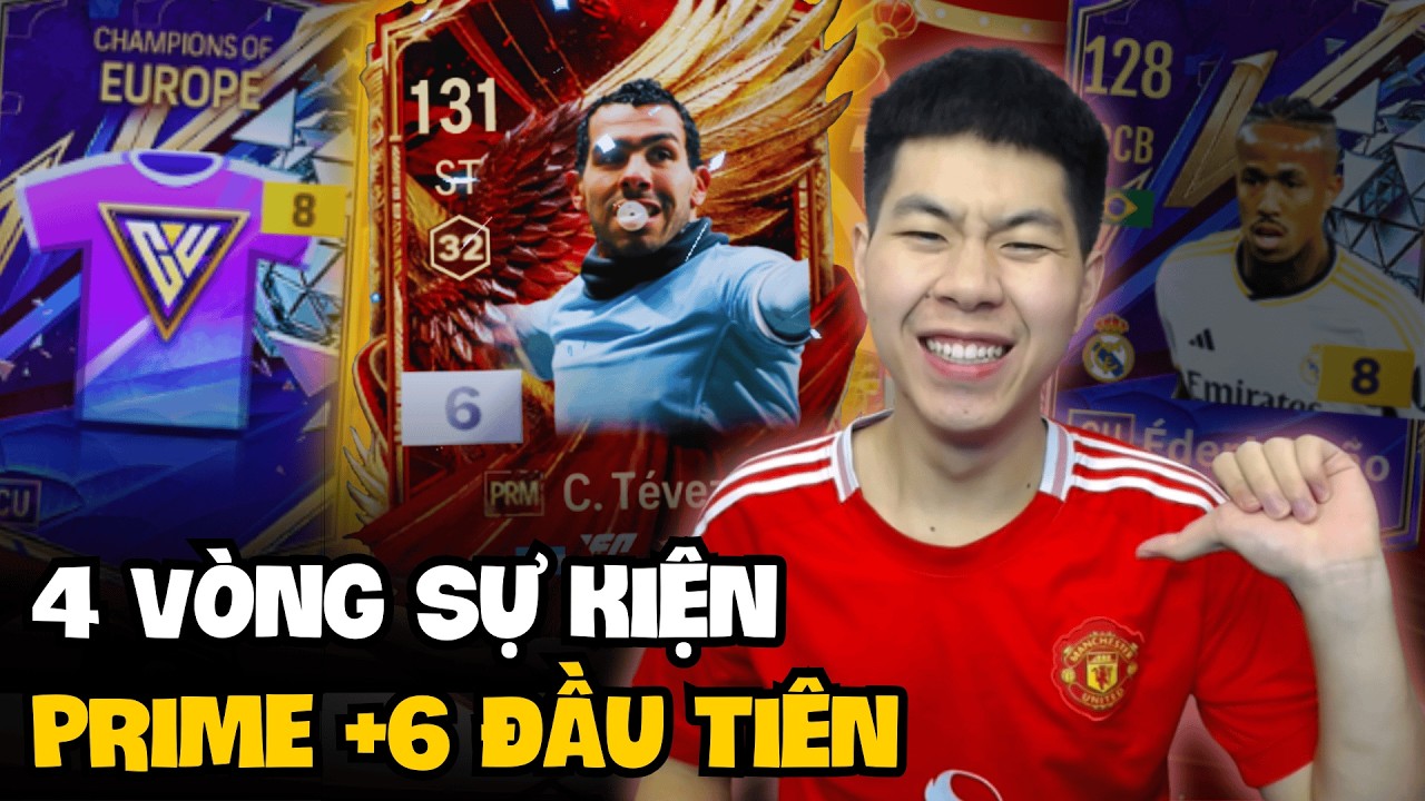 ĐỐT TẾT BÙNG NỔ C. TEVEZ PRIME +6 ĐẦU TIÊN SEVER CÙNG 4 VÒNG SỰ KIỆN MAX LIÊN TỤC 128 129 CHỈ SỐ