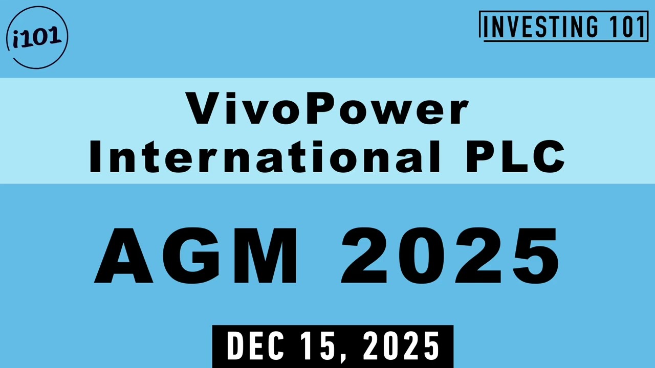 VivoPower International PLC AGM 2025