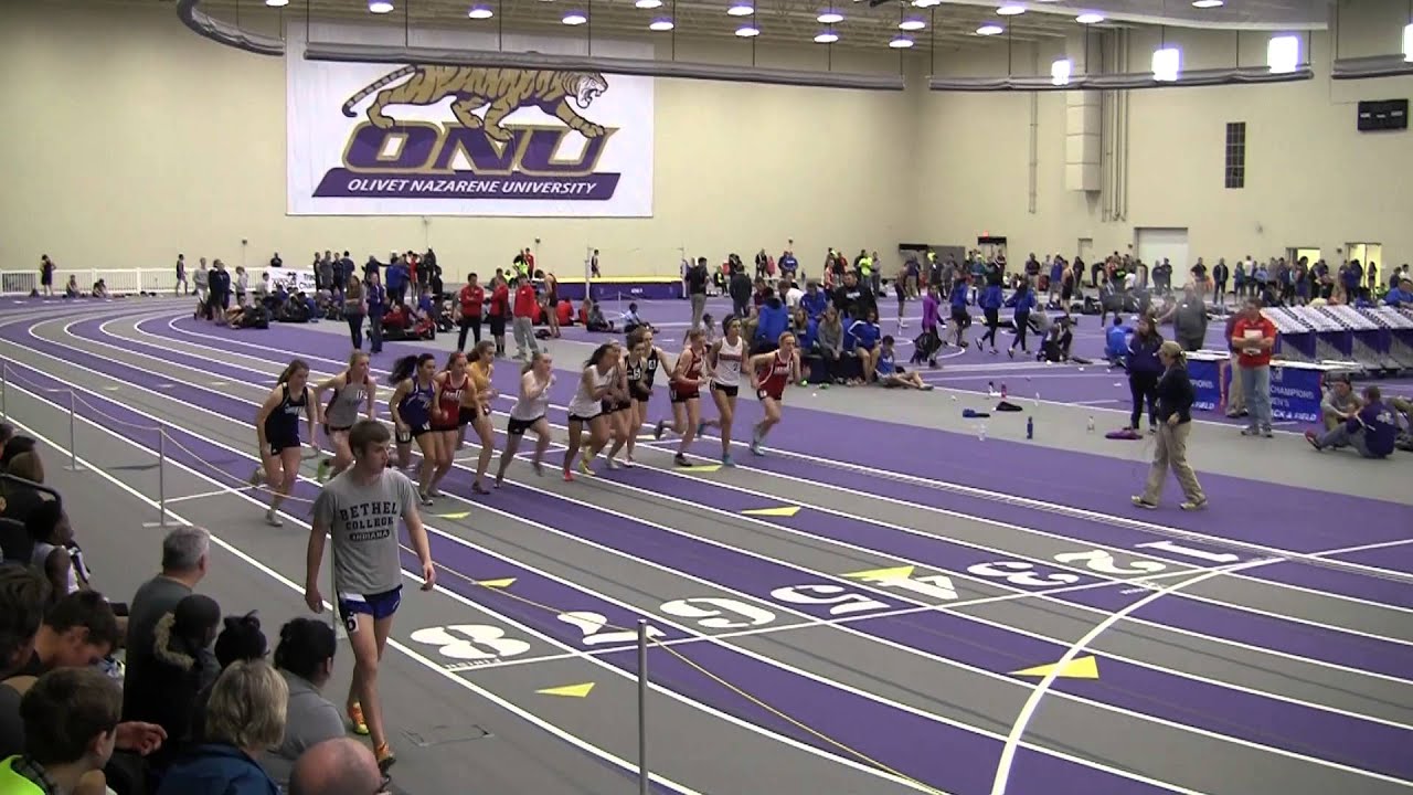 Women 1 Mile Run | NCCAA Indoor Track & Field Championships 2014