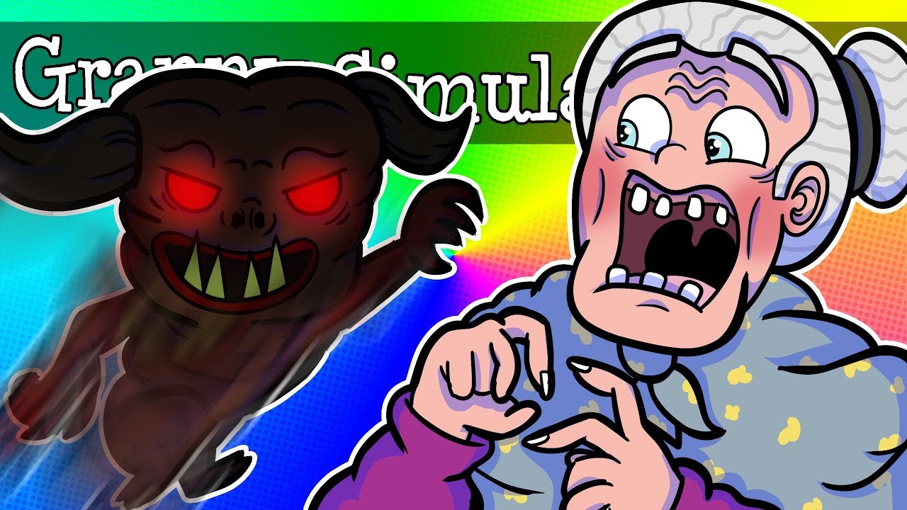 🔥 DZIADEK DEMON ZAATAKOWAŁ MNIE I BABCIĘ! | GRANNY SIMULATOR /w Puzonik