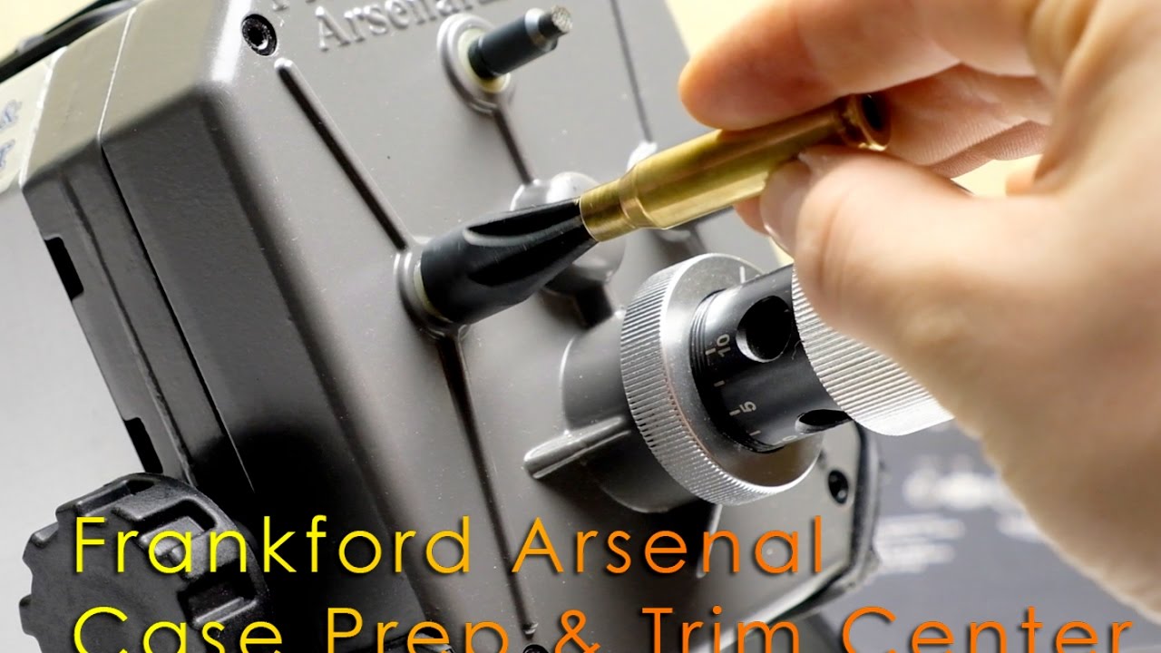Подготовка гильз с Frankford Arsenal