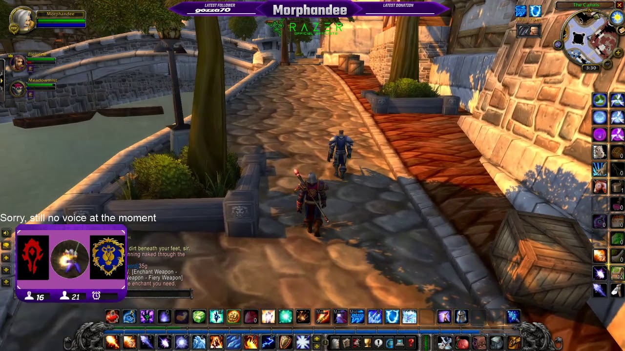 WoW Classic - Lady Prestor (Onyxia reveal) at lvl 58 solo #RazerStreamer