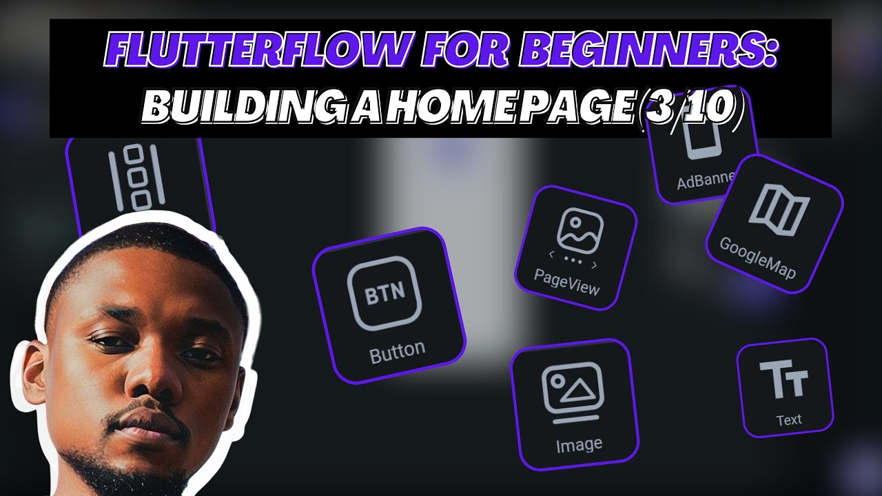 FlutterFlow For Beginners: Building A Home Page (3/10)