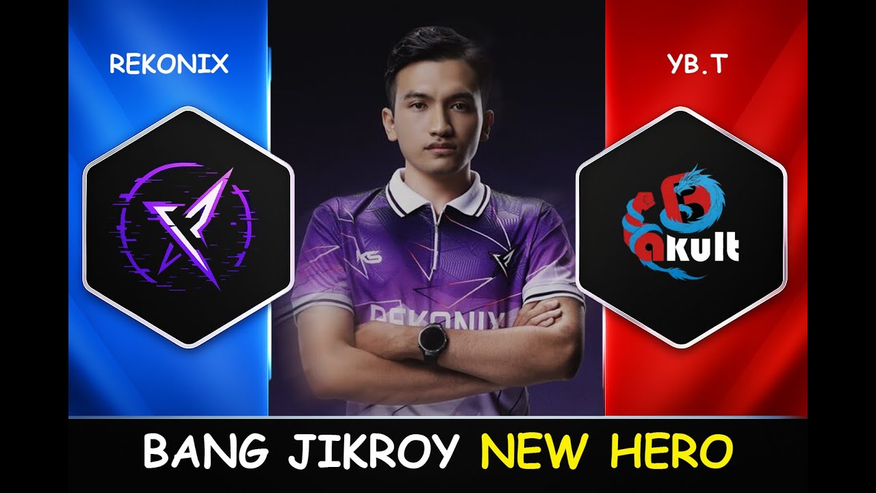 BANG JIKROY NEW HERO POOL - REKONIX VS YB TEARLAMENTS SEA QUALIFIER DOTA 2