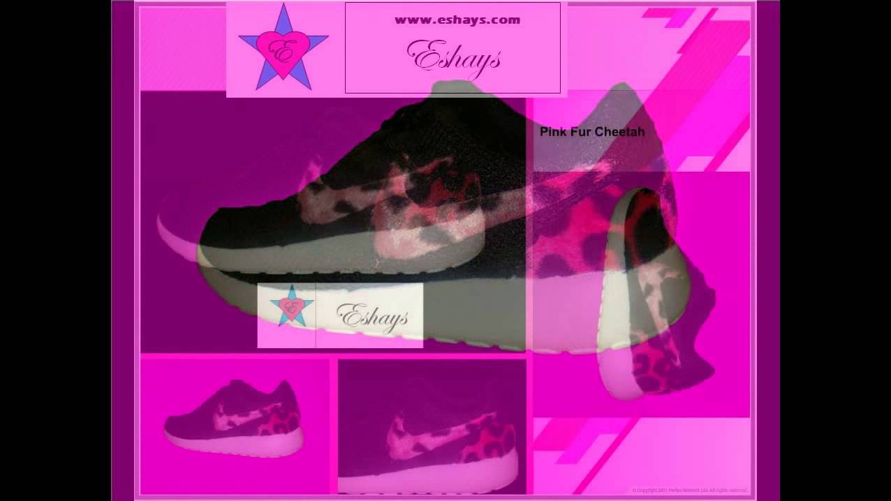 Custom Cheetah Roshes, Women Men Nike Roshes