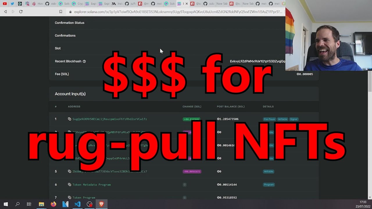 How to burn NFTs on Solana - Jul 23rd '22