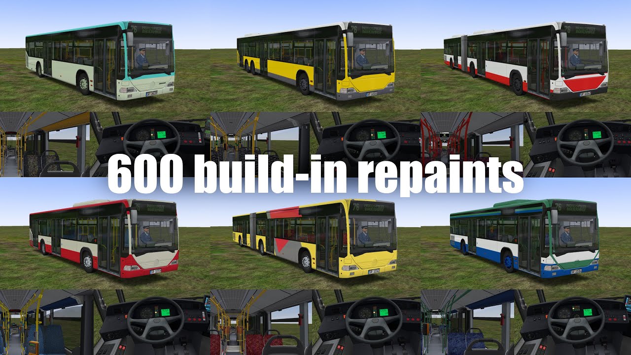 Citybus o530 OMSI 2 - 600 repaints & repaint template