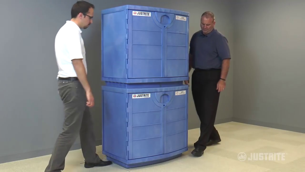 Corrosive Cabinets (Justrite Polyethylene Cabinets)