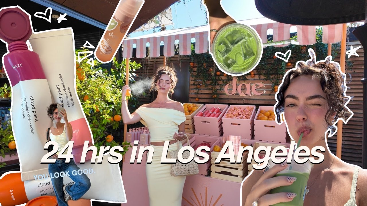 Spend 24hrs in LA with me | Dae brand trip, Erewhon, shopping, exploring, etc