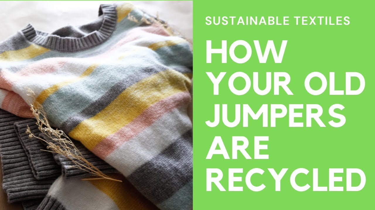 How Wool Jumpers Are Recycled | From Sweater To Yarn | The Life Process of Recycled Knitwear