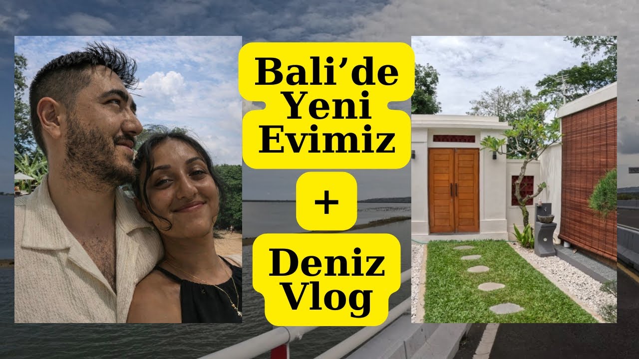 BALİ’DE YAŞAM: Yeni Evimiz 🏡 + Kira Fiyatları | Efsane Deniz 🌊