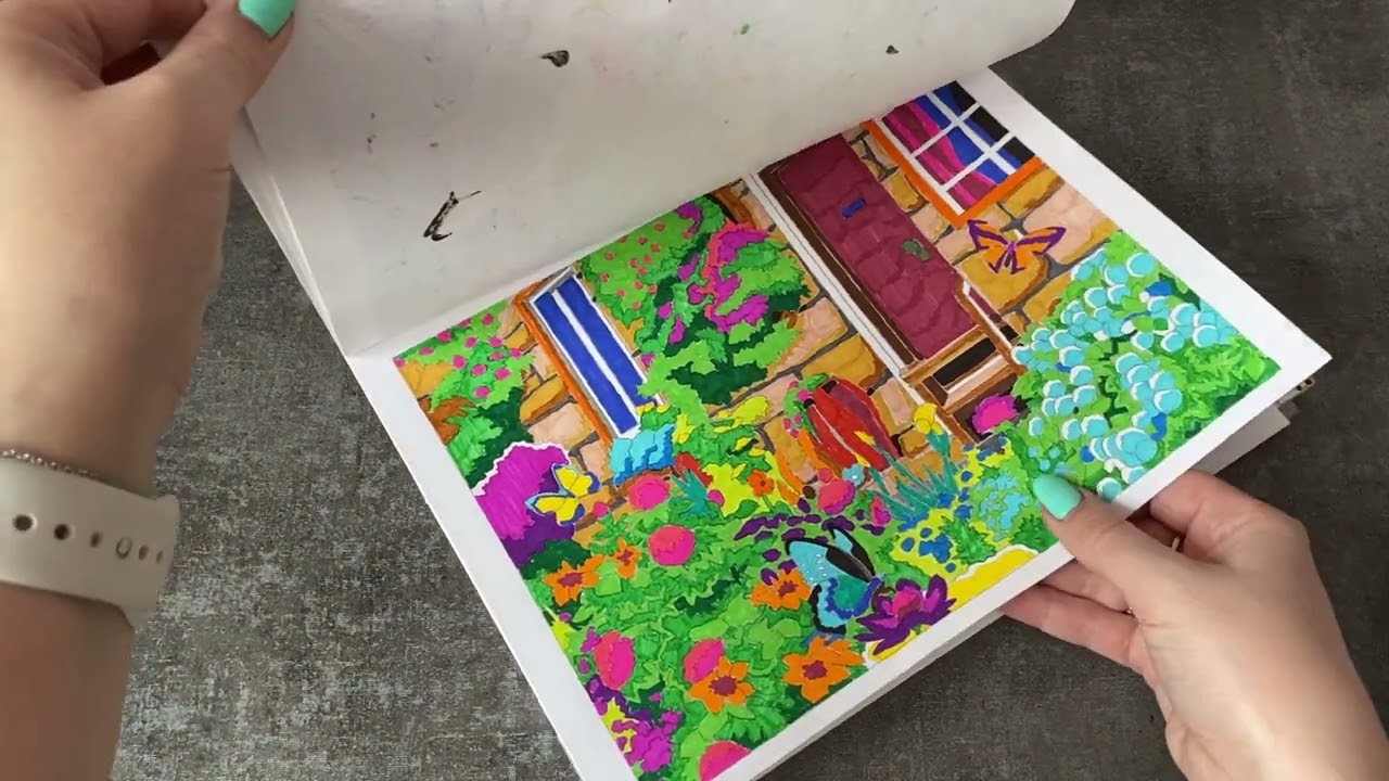 Моя коллекция раскрасок. Часть 2. Все мои раскраски по номерам 🤗