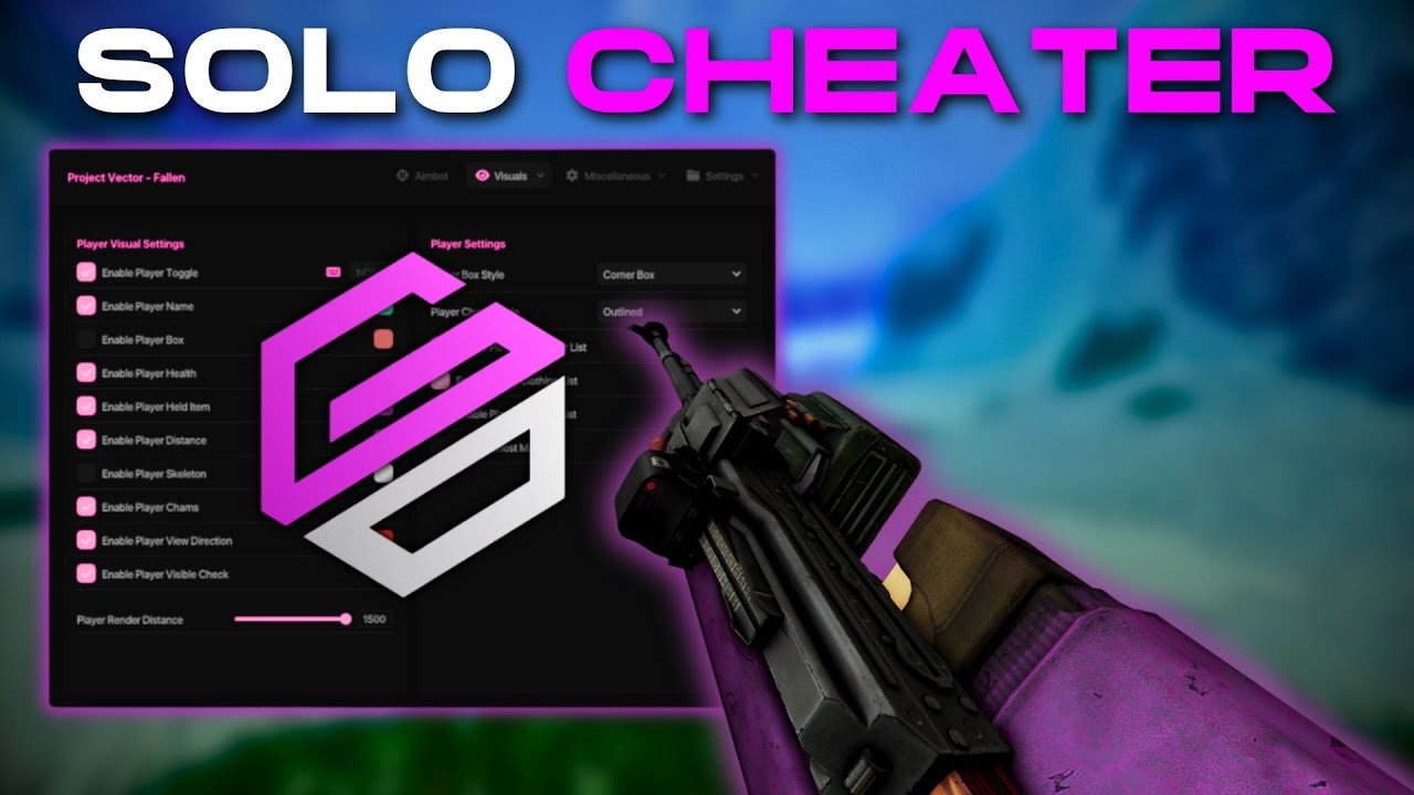 SOLO CHEATING ON WIPEDAY IN FALLEN SURVIVAL | VECTOR EXTERNAL *ANTI-CHEAT BYPASS*