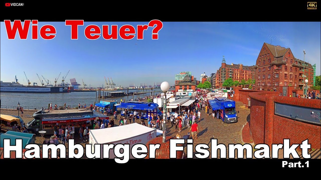 Hamburger Fischmarkt  Wie Teuer❓mach mal billiger EH!