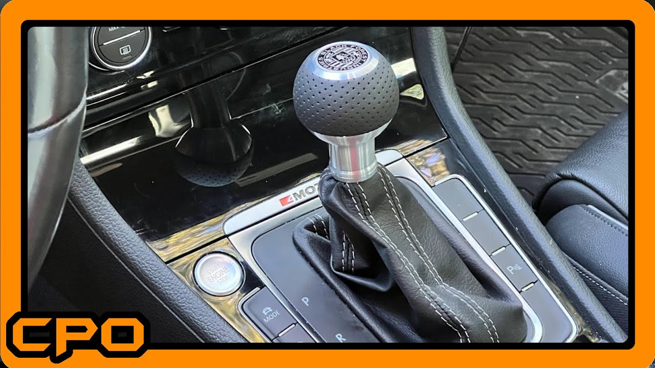Установка и устранение дребезжания ручки переключения передач DSG BFI: Golf R 2019 года
