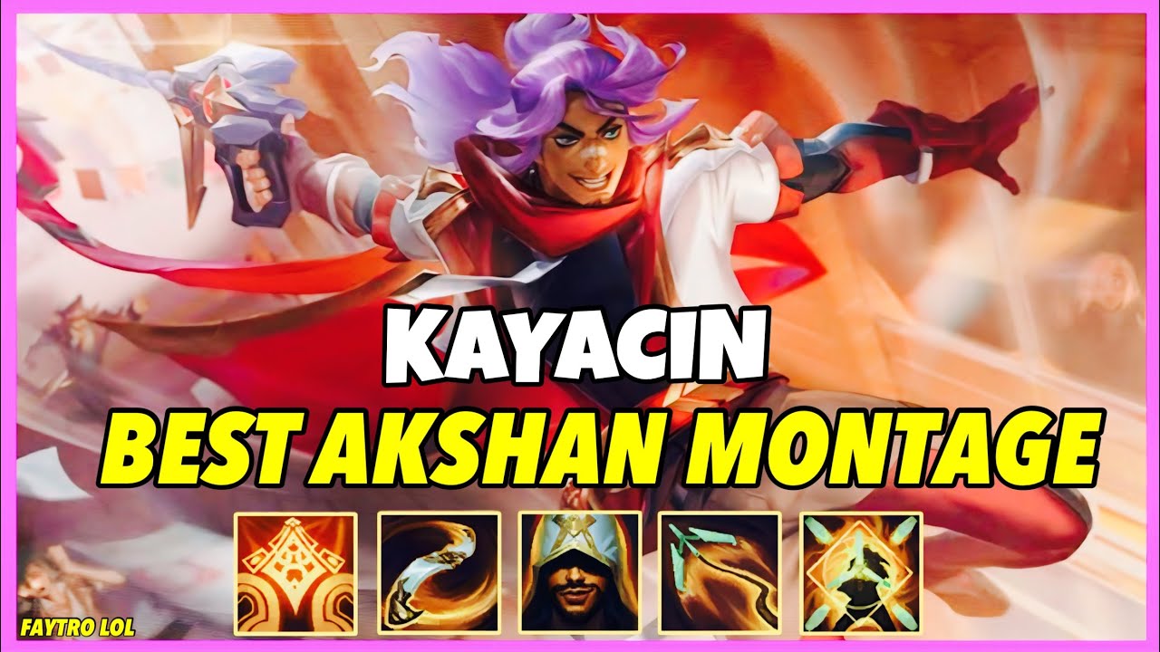 KAYACIN AKSHAN MONTAGE 2024 - EUW Challenge Akshan Main | FAYTRO LOL