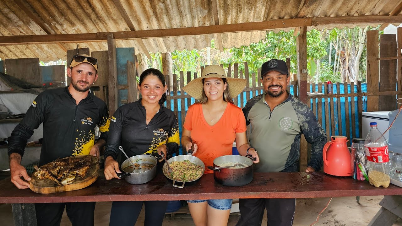 Fomos passar um final de semana com os amigos @rudsonpescador e @marianasantosz 
