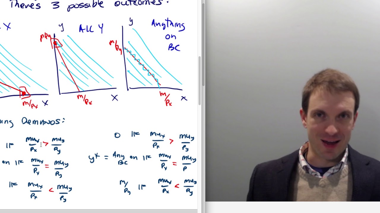 Intermediate Micro: Utility Maximization Perfect Substitutes