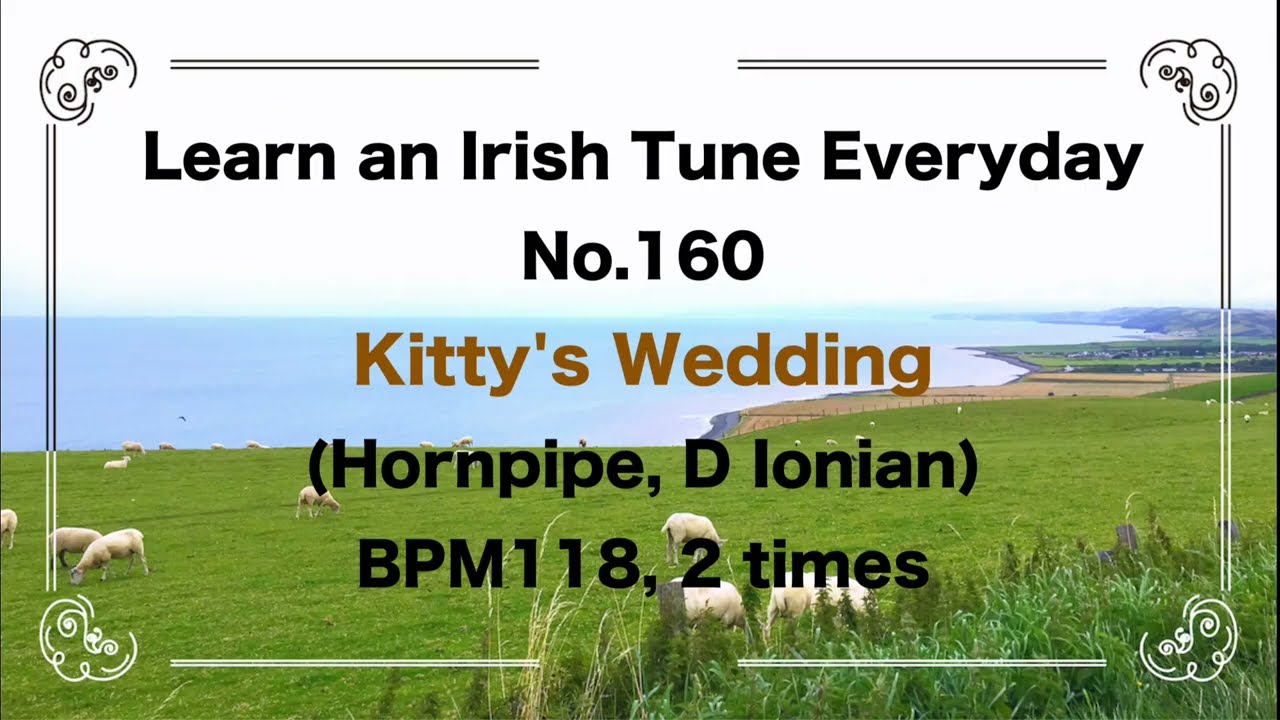 160 Kitty's Wedding (Hornpipe, D Ionian)