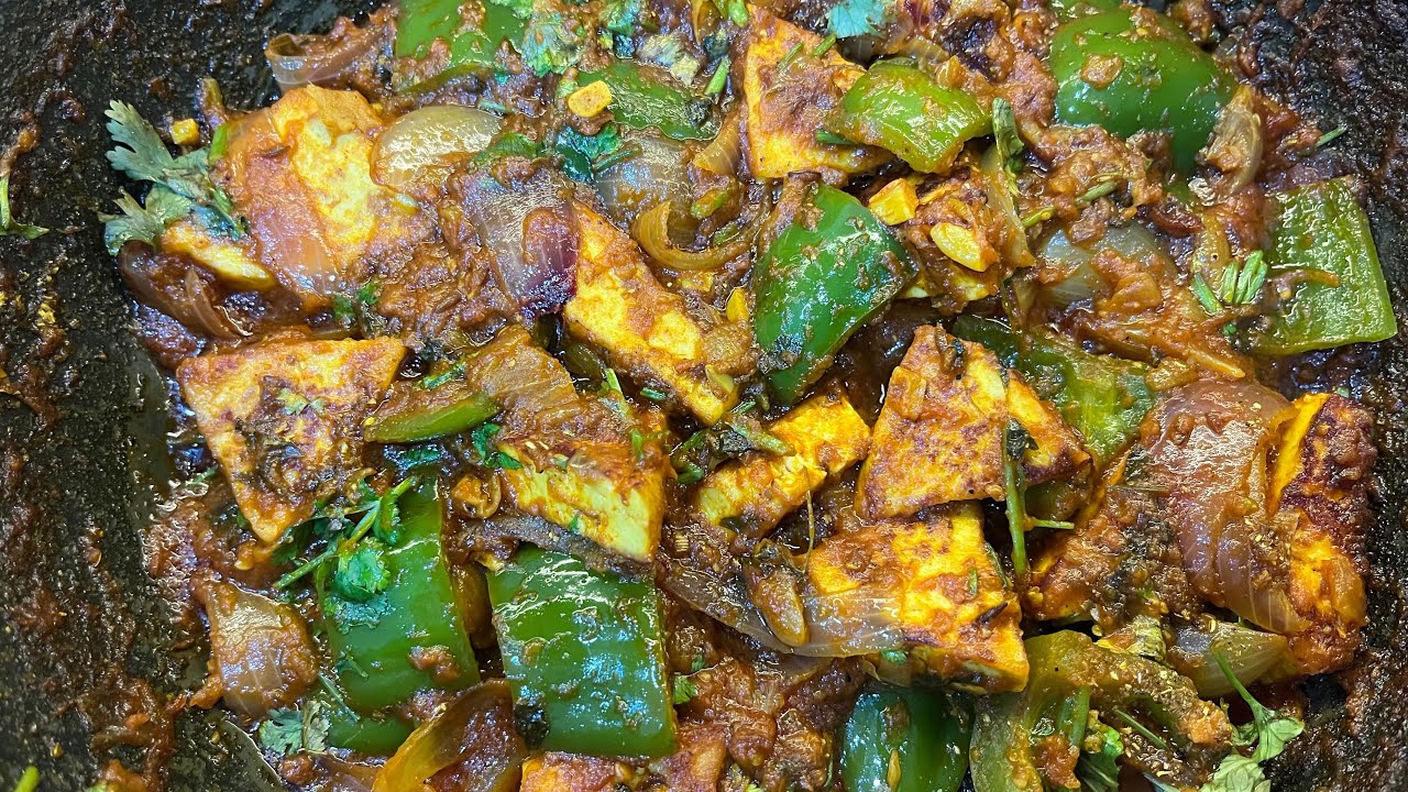 मेरे तरीके से बनाये पनीर शिमला मिर्च की सब्ज़ी😋/paneer shimla mirch Recipe 