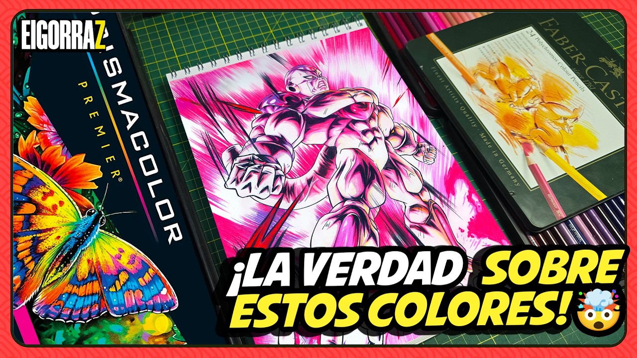 ¡YA SÉ cuál es mejor! Comparando Prismacolor y Polychromos