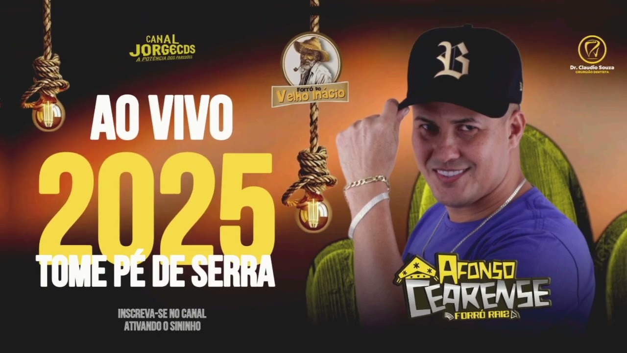 AFONSO CEARENSE/TOME P&Eacute; DE SERRA AO VIVO NO VELHO IN&Aacute;CIO 2K25 CANAL JORGECDS