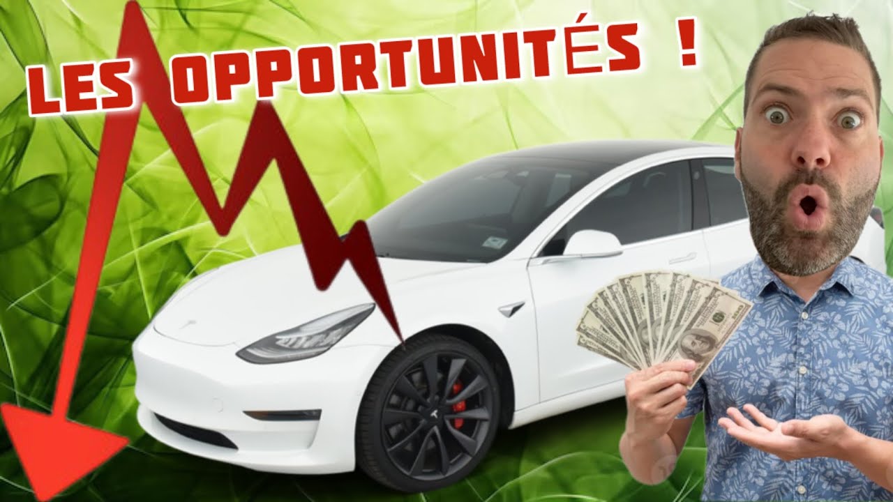 CHUTE DES PRIX MODEL 3 D&rsquo;OCCASION : Opportunit&eacute;s et pi&egrave;ges &agrave; &eacute;viter ⁉️ Tesla pas cher 100.000 km