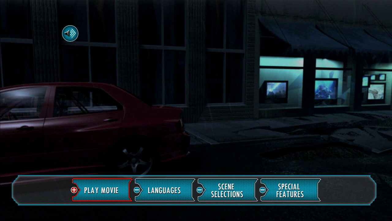 Godzilla (1998) blu-ray menu