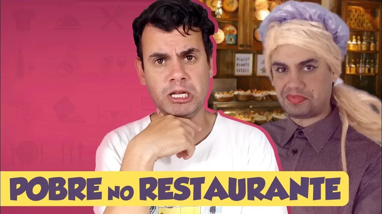 O POBRE NO RESTAURANTE - Fubá online