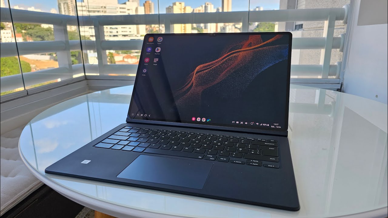 Galaxy Tab S8 Ultra com capa teclado: O maior e melhor tablet da Samsung